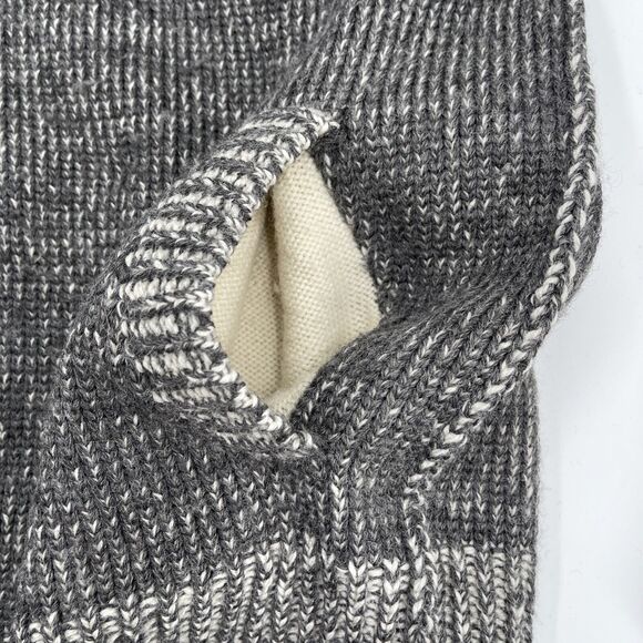 Parajumpers Full Zip Wool Cardigan Mens XL Gray‎ Pockets - Picture 6 of 8